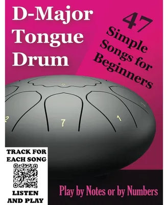Produktbild von Tongue-Drum-Notenbuch – Einfache Lieder – 47 Titel – Mit Noten oder Zahlen