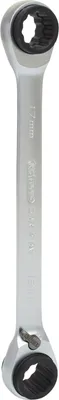 Image de KS TOOLS 4 in 1 GEARplus clé mixte à cliquet réversible, 16x17x18x19mm ( 503.4546 )