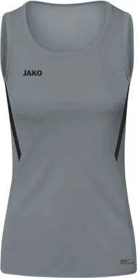 Produktbild von JAKO Damen Tanktop Challenge, Farbe:steingrau/schwarz, Größe:38