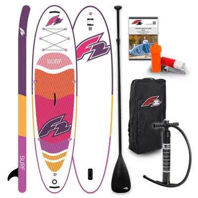 Produktbild von F2  Stand Up Paddle Board Surf SUP Damen 10'2" Lila