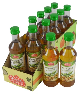 Produktbild von Walnussöl geröstet von Kunella Feinkost - 12er Pack (12 Flaschen à 100 ml)