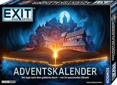 Imagen del producto de - El juego: Calendario de Adviento: La búsqueda del libro dorado