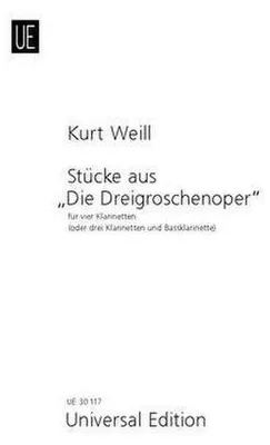 Produktbild von Weill, K: Stücke aus "Die Dreigroschenoper"