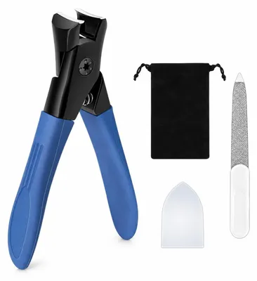 Produktbild von INF Leistungsstarker Nagelknipser für dicke Zehennägel Blau