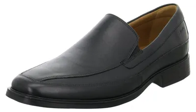 Productafbeelding van Clarks herenschoenen Tilden Free, zwart leer, maat 41,5 EU