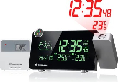 Produktbild von Bresser Wetterstation Funk mit Außensensor, Projektion, 256 Farben