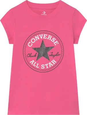 Image de Converse T-shirt 368992-A3J in Pink color size 5-6 años