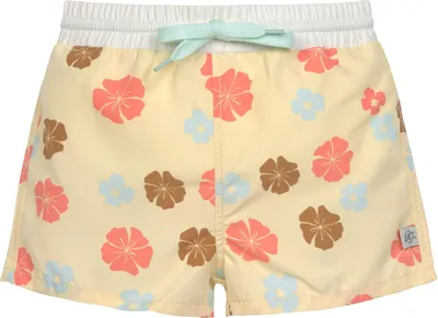 Produktbild von Lässig-Badehose Baby (mit Windel) - Blumen, Gelb 86