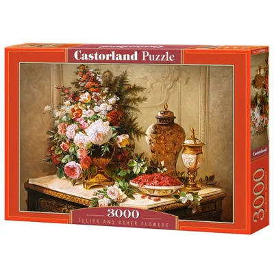 Produktbild von CASTORLAND Puzzle Blumenstrauß mit Tulpen 3000 Teile