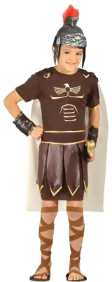 Produktbild von römischer Soldat Gladiator - Kostüm für Jungen Gr. 110 - 146, Größe:110/116