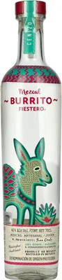Produktbild von Burrito Fiestero Mezcal Artesanal Cenizo DOP 40% Vol. 0,7l