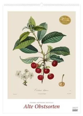 Produktbild von DUMONT Wandkalender Alte Obstsorten 2027, 50 x 70 cm, mit Abbildungen von Poiteau