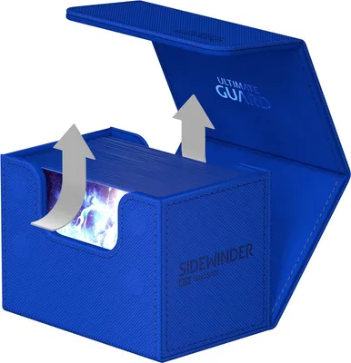 Produktbild von Ultimate Guard Sidewinder 80+ XenoSkin Monocolor Blau
