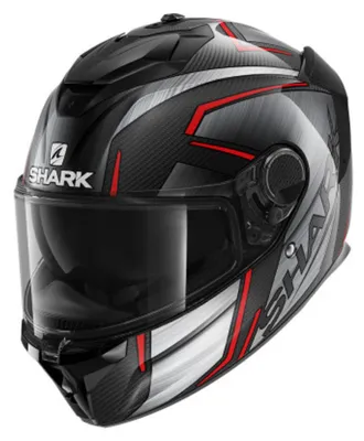 Obrázok produktu pre Prilba Shark Spartan GT Carbon Kromium, čierna/červená, XS (53/54)
