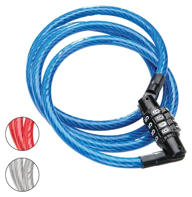 Produktbild von Kryptonite Kabelschloss Code Keeper 712 Combo Sorti
