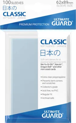 Product packaging for card sleeves.