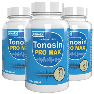 Zdjęcie produktu dla Tonosin Pro Max - 180 Kapsułek (3 x 60 Kapsułek) - 3 Dawki
