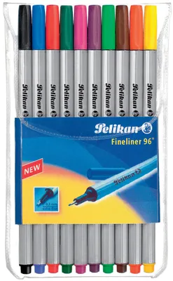 Zdjęcie produktu dla Cienkopisy Fineliner 96 0,4 mm zestaw 10 kolorów