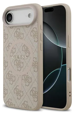 Obrázok produktu pre Guess – 4G Ring Classic Logo MagSafe puzdro na iPhone 17 Air – ružové