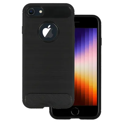 Immagine prodotto di Custodia Posteriore In Carbonio Per Iphone 7/8/Se 2020 / Se 2022 Nero