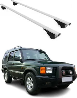 Immagine prodotto di Barre portatutto trasversali per Land Rover Discovery 1998-2004, colore argento