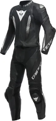 Produktbild von Dainese Laguna Seca 5 2-tlg Lederkombi schwarz/weiß S/T 104