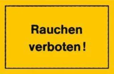 Produktbild von Verbotsschild Rauchen verboten