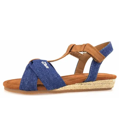 Produktbild von s.Oliver Mädchen Pantolette in Blau, Größe 32