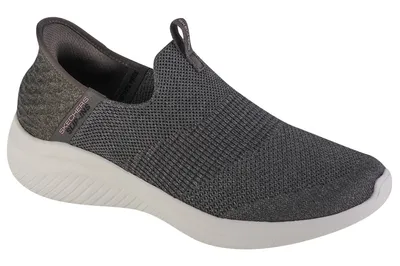 Produktbild von Skechers Damen Slip-On Sneaker ULTRA FLEX 3.0 SMOOTH STEP grau / lila, Größe 35,5 (149709)