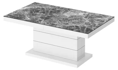 Produktbild von Design Couchtisch Tisch H-333 höhenverstellbar ausziehbar Esstisch