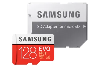 Produktbild von SAMSUNG FLASH microSD EVO Plus 128 GB 100MB/s / 90MB/s