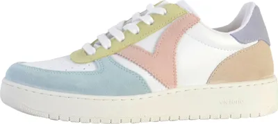 Image de Baskets en cuir Plate