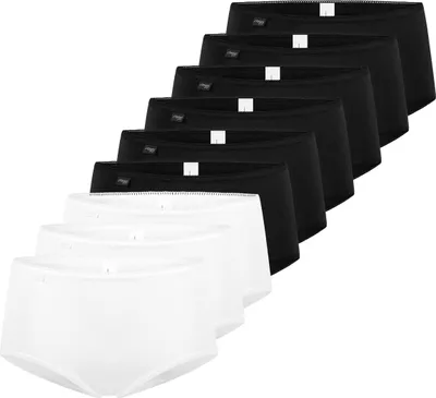Produktbild von sloggi 9er Pack 24/7 Microfibre Midi Slip Perfekter Sitz, Angenehm elastisch am Beinabschluss, Angenehm auf der Haut