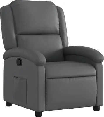 Produktbild von vidaXL Relaxsessel Grau Kunstleder
