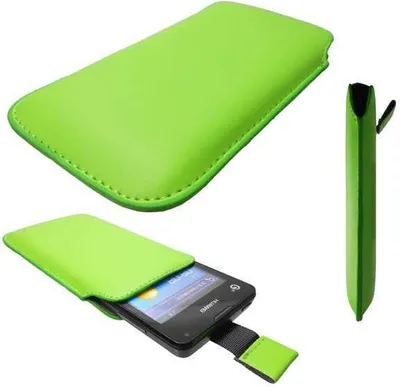 Produktbild von Tasche - Slide-Etui für Huawei Ascend Y300 in grün