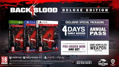 Produktbild von Warner Bros. Games Back 4 Blood - Deluxe Edition, M (Reif)