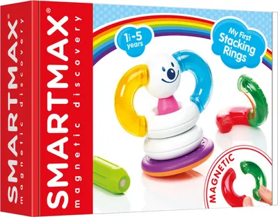 Immagine prodotto di SmartMax My First Stacking Rings, Stapelspiel, Stapelspielzeug, Kinder, ab 18 Monaten, SMX 241