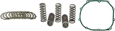 Image de Kit d'embrayage pour Honda CBR 900 RR Fireblade, années de fabrication 1996-1997 : disques d'embrayage, ressorts d'embrayage et joint de couvercle d'embrayage de la marque pamoto - Neuf