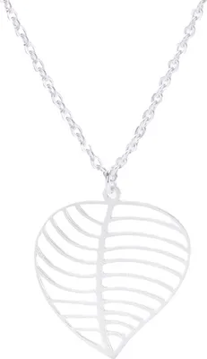 Produktbild von Ziva Halskette aus Edelstahl - Trendiger Silberschmuck für Damen KP21019