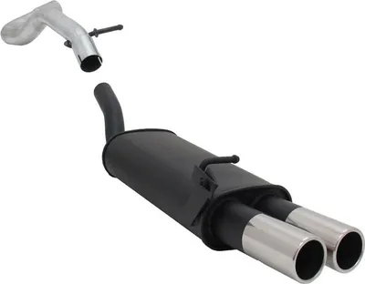Produktbild von Novus Sportendschalldämpfer für Seat Leon (1M) 2 x 76mm