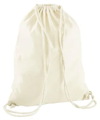 Obrázok produktu pre Westford Mill – Taška na telocvik, recyklovaná bavlna FK1192 (jednotná veľkosť) (prírodná)