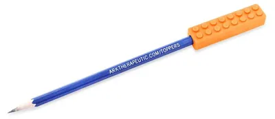 Image de Ark Therapeutics - Embout de crayon à mâcher, jouet sensoriel, orange XXT