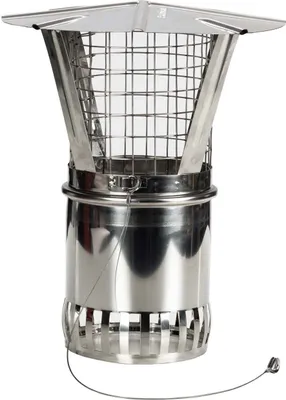 Produktbild von Schornstein Regenhaube DN 150 mit Funkenschutz