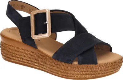 Produktbild von Gabor 64.572 Damen Sandalette - Riemchen Sandalen blau Elegant NEU