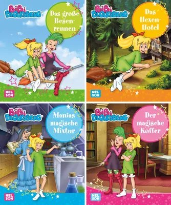 Produktbild von Nelson Mini-Bücher: Bibi Blocksberg 37-40