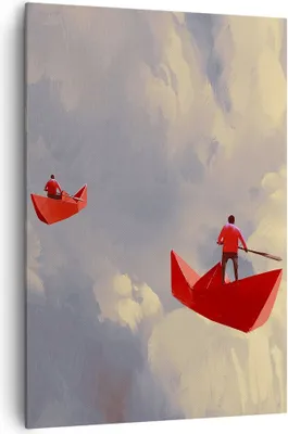Produktbild von Bild auf Leinwand - Leinwandbild - Einteilig - Abstraktion modern - 70x100cm - Wand Bild - Wanddeko - Wandbilder - Leinwanddruck - Wanddekoration - Leinwand bilder - Wandbild - PA70x100-3832