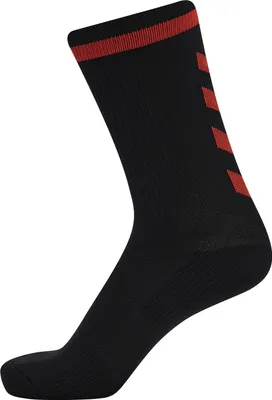 Produktbild von hummel Elite Indoor Socken kurz black/cherry tomato 43-45