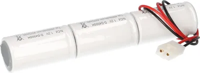 Produktbild von Notleuchten Akku 3,6V NiCd 4500mAh Mono L1x3 mit Kabel und Stecker