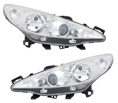Produktbild von TYC Scheinwerfer Set für Peugeot 207 CC H1 H7 Projektor LWR Stellmotor