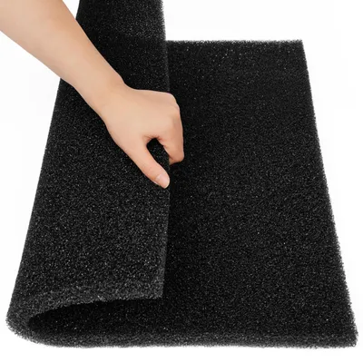 Produktbild von Aquarium-Filterschwamm Filtermatte Filtervlies - PolyurethanSchaum - 50 x 50 x 2 cm - 20 PPI